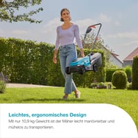 Gardena EasyMax 32/18V akumulatorska kosilica set, širina reza 32 cm, 200 — neispravno, za dijelove: ne uključuje se (stanje: pogledajte 2. sliku) 10