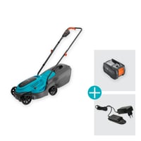 Gardena EasyMax 32/18V akumulatorska kosilica set, širina reza 32 cm, 200 — neispravno, za dijelove: ne uključuje se (stanje: pogledajte 2. sliku) 11