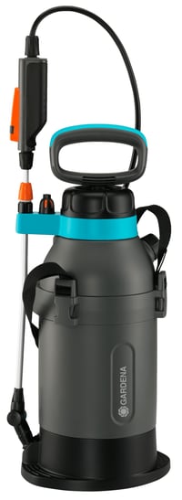 Akumulátorový tlakový postrekovač Gardena EasyPump 5 l – teleskopická tryska, ramenný popruh, ochrana dýzy (11136-20) 2