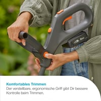 Trimmer de iarbă cu acumulator Gardena EasyTrim 25/18V P4A - ușor, ergonomic, fără fir, pentru tăierea marginilor (14704-20) 5