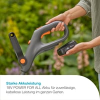 Trimmer de iarbă cu acumulator Gardena EasyTrim 25/18V P4A - ușor, ergonomic, fără fir, pentru tăierea marginilor (14704-20) 6