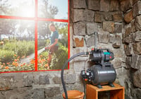 Domáca vodáreň Gardena 3700/4 – 19 l nádoba, EPDM membrána, 3700 l/h, 800 W, mosadzné závitové vložky (09023-20) 4