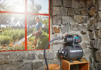 Domáca vodáreň Gardena 3700/4 – 19 l nádoba, EPDM membrána, 3700 l/h, 800 W, mosadzné závitové vložky (09023-20) 9