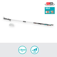 Foarfecă telescopică pentru crengi cu acumulator Gardena HighCut 250/18V P4A Solo – Mâner telescopic, rază de acțiune 4 m, lamă din oțel, cap de tăiere pivotant (14774-55) 9