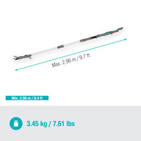 Foarfecă telescopică pentru crengi cu acumulator Gardena HighCut 250/18V P4A Solo – Mâner telescopic, rază de acțiune 4 m, lamă din oțel, cap de tăiere pivotant (14774-55) 10