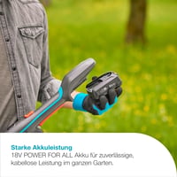 Akumulátorové teleskopické nožnice na konáre Gardena HighCut 360/18V P4A bez akumulátora – teleskopická násada, dosah do 5 m, otočná rezacia hlava, LED displej (14776-55) 7