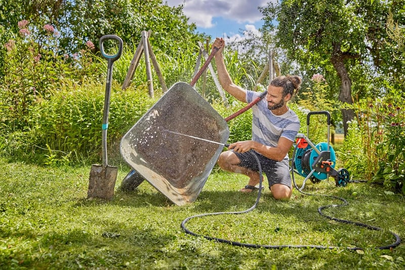 Gardena Liano Life 1/2" 20m textil kerti tömlő, rugalmas, nem gyűrödik
