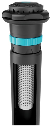 Aspersor escamontabil Gardena MD40 pentru suprafețe de gazon medii, 40 m², rază de acțiune 2,5-3,5 m, cu duză rotativă, filet exterior 3/4" (8231-20) 8