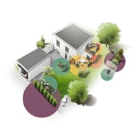 Zavlažovací systém Gardena Micro-Drip pre živé ploty/kry 25 m – štartovacia súprava, úspora vody, jednoduché pripojenie (13500-20) 7
