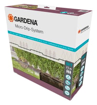 Zavlažovací systém Gardena Micro-Drip pre živé ploty/kry 25 m – štartovacia súprava, úspora vody, jednoduché pripojenie (13500-20) 1