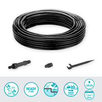Zavlažovací systém Gardena Micro-Drip pre živé ploty/kry 25 m – štartovacia súprava, úspora vody, jednoduché pripojenie (13500-20) 2