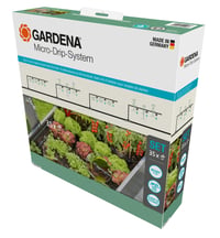Zavlažovací systém Gardena Micro-Drip pre vyvýšené záhony/záhony (35 rastlín) – štartovacia súprava, úspora vody, pripravené na okamžité použitie (13455-20) 1