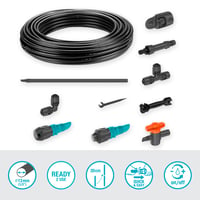 Gardena Micro-Drip-System sustav za navodnjavanje kap po kap za povrtnjake/cvjetnjake (40 m²) – početni set, štedi vodu, jednostavno spajanje (1348) 2