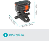 Gardena Micro-Drip-System OS 90 négyzet alakú locsolófej automata öntözéshez 4