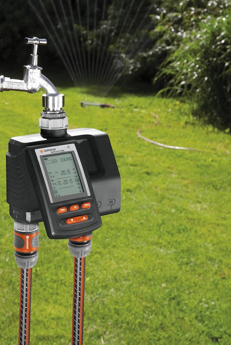 GARDENA MultiControl duo öntözési számítógép automata vezérlés - Bevattningsstyrning MultiControl duo