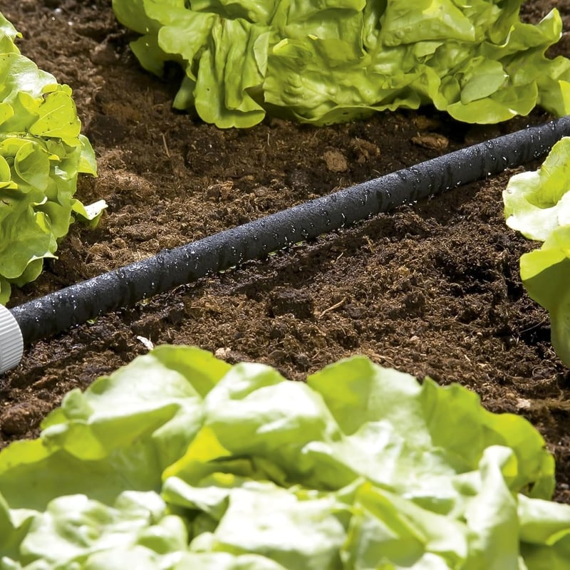 Gardena Porózus Locsolócső 15m Gyors Csatlakozóval és Szabályozószeleppel - 15 m