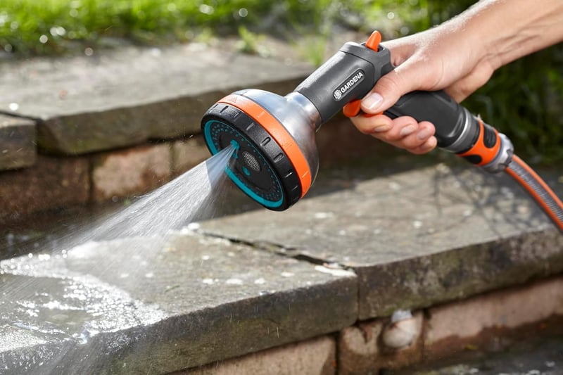 Gardena Premium multibrause kerti zuhany 5 permetezési mód szűrővel fagyálló - Single, Premium