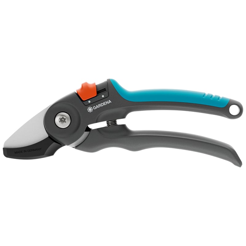 Gardena PremiumCut škare za obrezivanje, nakovanj, promjer rezanja 20 mm, za suho drvo, ergonomska ručka, oštrice s PowerCoating premazom, proizvedeno u Njemačkoj, 12240-20