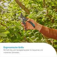 Gardena PremiumCut Pro Bypass škare za obrezivanje svježeg drva, promjer rezanja 24 mm, ergonomska ručka, oštrice s PowerCoating premazom, proizvedeno u Njemačkoj (12251-20) 3