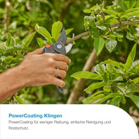 Gardena PremiumCut Pro Bypass škare za obrezivanje svježeg drva, promjer rezanja 24 mm, ergonomska ručka, oštrice s PowerCoating premazom, proizvedeno u Njemačkoj (12251-20) 5