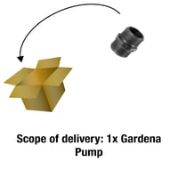 Gardena prípojka na čerpadlo 33,3 mm – pre zavlažovací systém Gardena, prechodový spojovací prvok (1745-20) 5
