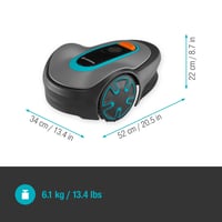 Robotická kosačka Gardena SILENO minimo 350 m² – inteligentná kosačka s ovládaním cez Bluetooth aplikáciu, Amazon Exclusive (15208-47) 9