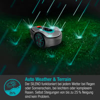 Robotická kosačka Gardena SILENO minimo 350 m² – inteligentná kosačka s ovládaním cez Bluetooth aplikáciu, Amazon Exclusive (15208-47) 7