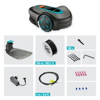 Robotická kosačka Gardena SILENO minimo 350 m² – inteligentná kosačka s ovládaním cez Bluetooth aplikáciu, Amazon Exclusive (15208-47) 10