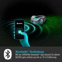 Robotická kosačka Gardena SILENO minimo 350 m² – inteligentná kosačka s ovládaním cez Bluetooth aplikáciu, Amazon Exclusive (15208-47) 4