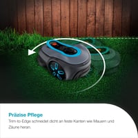 Robotická kosačka Gardena Smart SILENO Free Set 750 m², bez ohraničujúceho kábla, LONA Intelligence, ovládanie cez aplikáciu, tichá prevádzka (19924-47) 4