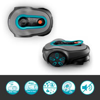 Robotická kosačka Gardena Smart SILENO Free Set 750 m², bez ohraničujúceho kábla, LONA Intelligence, ovládanie cez aplikáciu, tichá prevádzka (19924-47) 8