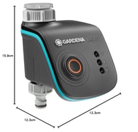 Pametno računalo za navodnjavanje Gardena Smart Water Control - upravljanje putem aplikacije, sustav zaštite od smrzavanja, kompatibilno s Micro-Drip i prskalicama (19031-20) 10