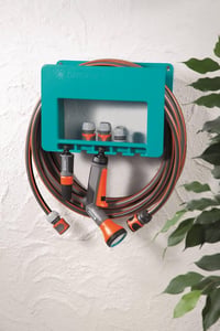 Gardena System Stowaway falra szerelhető locsolócső tartó, kompakt tárolás - 30 x 21 x 12.8 cm, Retractable 2