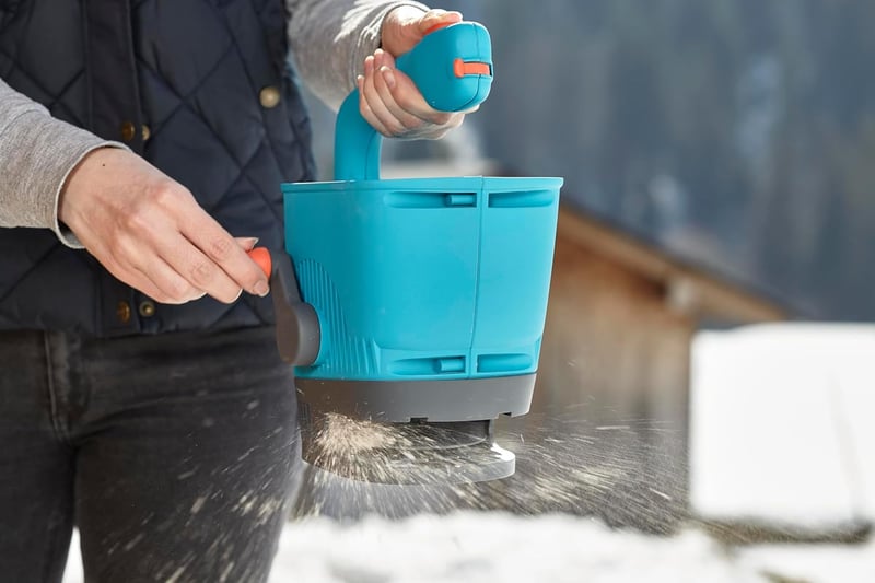Gardena Szóróvető Türkiz - Kertészeti Szóróeszköz - Hand spreader M
