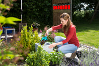 Gardena Velika lopatica za cvijeće (8953-20) – Čelična lopatica za presađivanje biljaka, otporna na koroziju, radna širina 12 cm 5