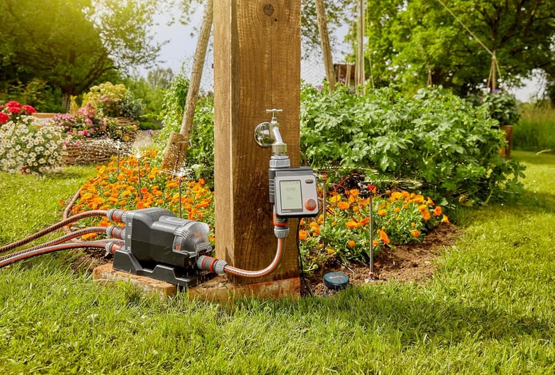Gardena Wasserverteiler automatic 6-utas vízcsap elosztó 3/4" csatlakozással