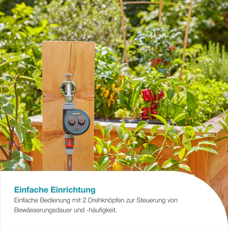 Gardena Water Control Easy Plus öntözési időzítő