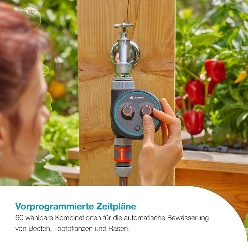 Gardena Water Control Easy Plus öntözési időzítő