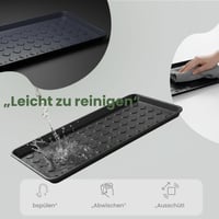 GARDENIX Odkvapkávacia tácka na topánky 71,5x34,5x3 cm Plastová podložka na zablatenú obuv na vnútorné aj vonkajšie použitie 1 ks (sada) 8