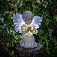 GardenKraft Art Deco Napelemes Kerti LED Lámpa Fém Kerettel 4