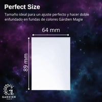 Obaly na karty Gardien Magie, priehľadné - 64x89 mm - 200 ks 2