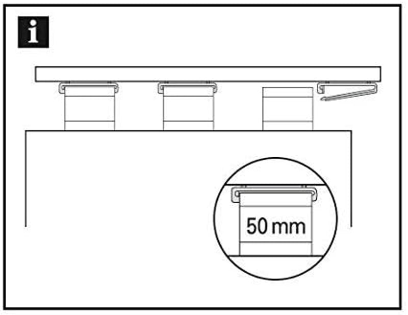 GARDINIA 10 db fehér műanyag csúszka 10 mm-es sínhez függönykarnis csatornához - 5 x 5 x 0.021 cm