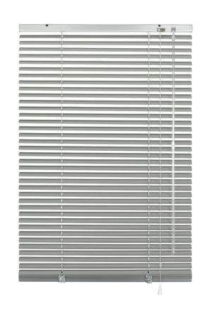 Jaluzea din aluminiu Gardinia, argintiu, 120x240 cm, cu montare pe perete și tavan, reglabilă pentru lumină și căldură, cu toate accesoriile de montare incluse