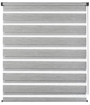Gardinia Doppelrollo de Luxe dupla roleta siva melange 80 x 180 cm roleta za prozor