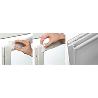 Gardinia EASYFIX rolo s montažom na klik ili ljepljenjem, sjenilo, bijelo, 100 x 150 cm, sa svim priborom za montažu 7