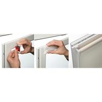 Gardinia EasyFix rolo 60x150 cm, za montažu bez bušenja ili lijepljenjem, filtrira svjetlost, neproziran, sa svim dijelovima za montažu 5