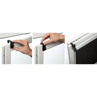 Gardinia EasyFix termo rolo zavjesa s crnom podlogom 100x150 cm – Montaža bez bušenja pomoću stezaljki ili ljepljenja, toplinska zaštita 4