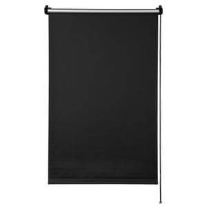 Gardinia EasyFix termo rolo zavjesa s crnom podlogom 100x150 cm – Montaža bez bušenja pomoću stezaljki ili ljepljenja, toplinska zaštita