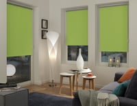 Termo roleta Gardinia EASYFIX s upevňovacím klipom alebo lepením, reflexná, energeticky úsporná, zatemňovacia, jablkovo zelená, 75 x 150 cm (ŠxV) 2