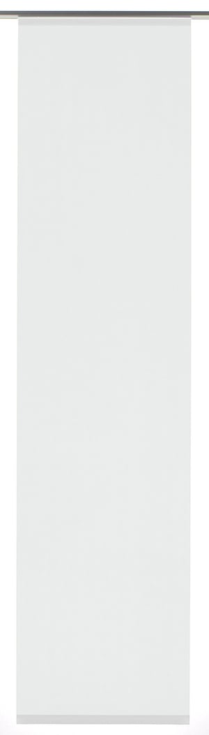 Panou cortină Gardinia Entry, alb, 60 x 245 cm, opac, glisant, 1 buc.